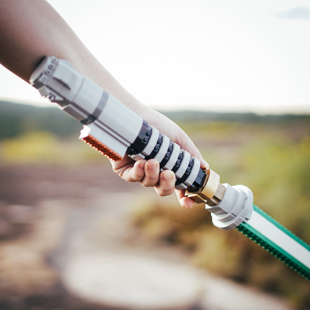 Master Luke's Saber (VI) Life-Sized Replica built with LEGO® bricks - by Bricker Builds
