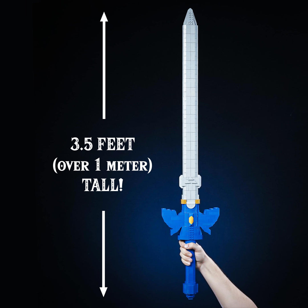 Hero’s Sword Life-Sized Replica built with LEGO® bricks - by Bricker Builds