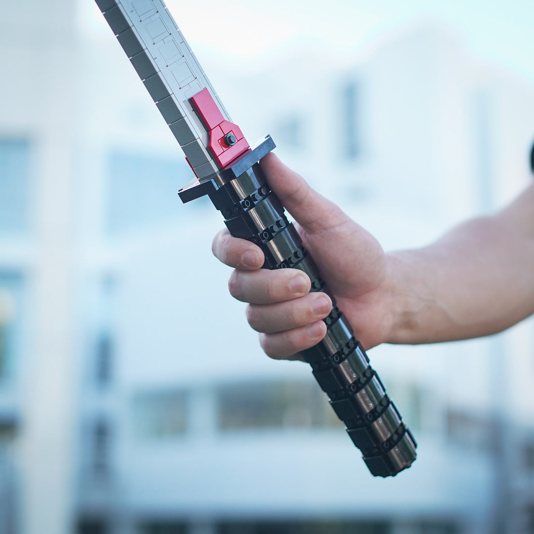 The Merc's Sword Life-Sized Replica built with LEGO® bricks - by Bricker Builds