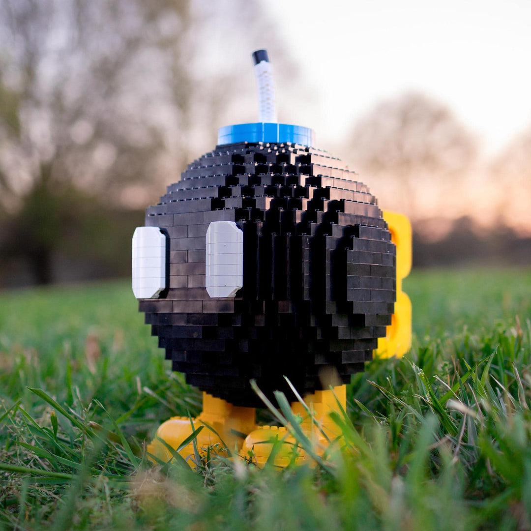 Angry Bomb Life-Sized Replica built with LEGO® bricks - by Bricker Builds